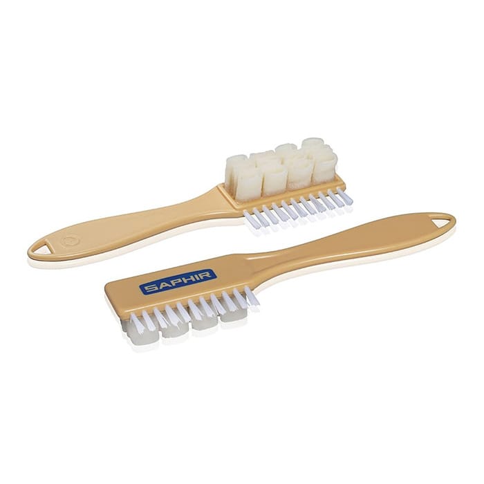 Brosse nubuck microfibres Saphir