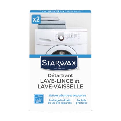 Détartrant pour lave-linge et lave-vaisselle