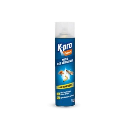 Aérosol anti-mites des vêtements K.PRO 400ml