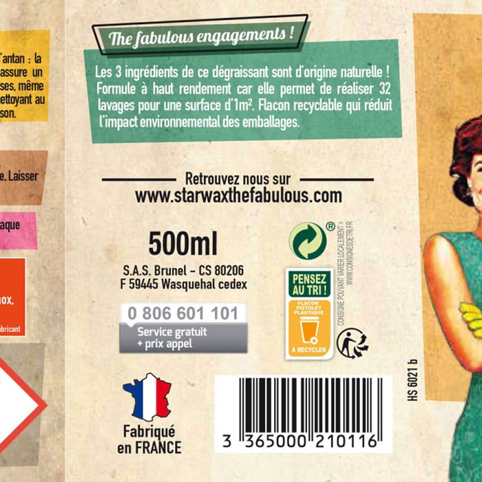 Dégraissant cuisine The Fabulous 500ml – Image 3