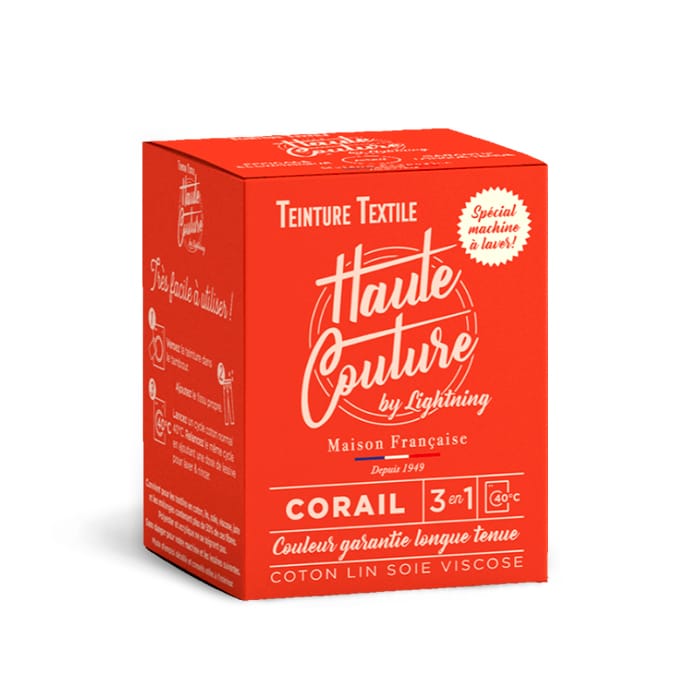 Teinture Textile Corail Haute Couture