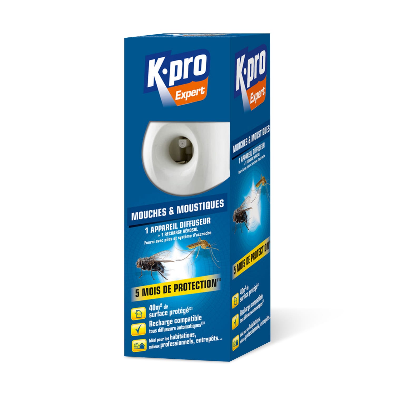 Diffuseur automatique contre les mouches et moustiques K.pro