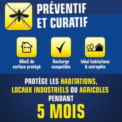 Diffuseur automatique contre les mouches et moustiques K.pro