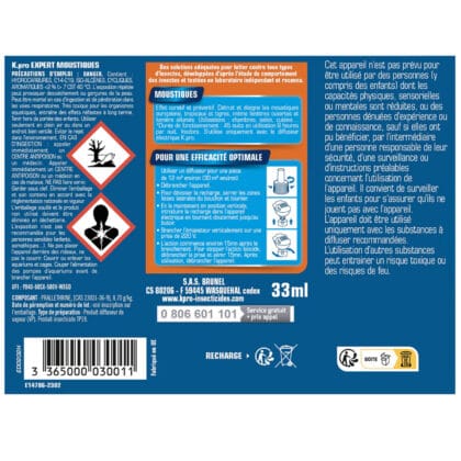 Recharge diffuseur électrique Kpro Expert