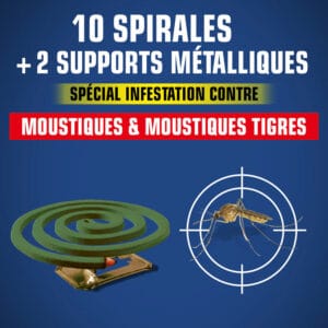 Spirales anti-moustiques K.pro